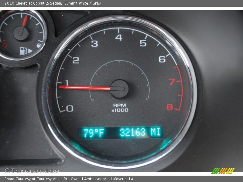 Summit White / Gray 2010 Chevrolet Cobalt LS Sedan