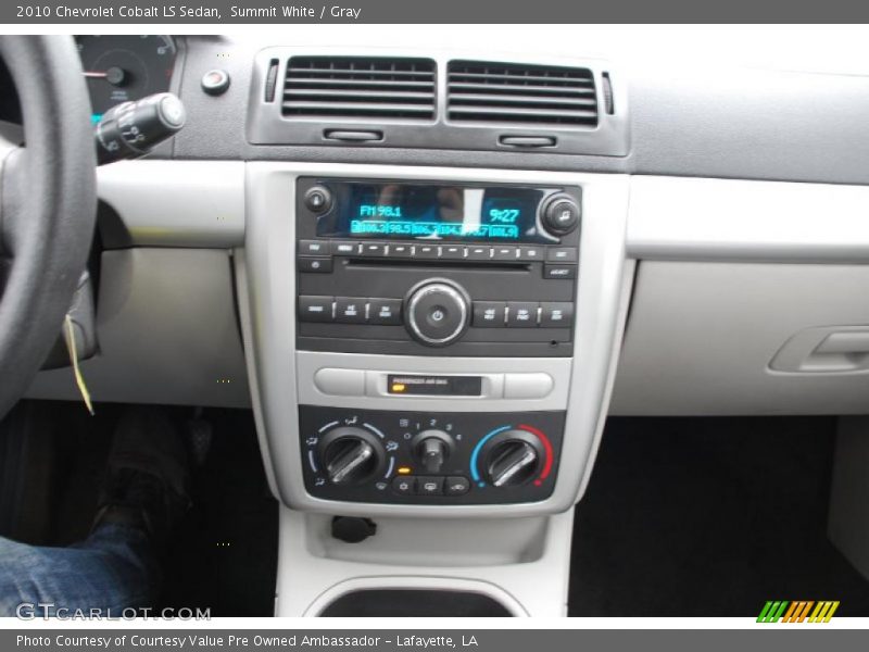 Summit White / Gray 2010 Chevrolet Cobalt LS Sedan