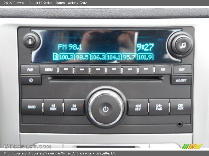 Summit White / Gray 2010 Chevrolet Cobalt LS Sedan