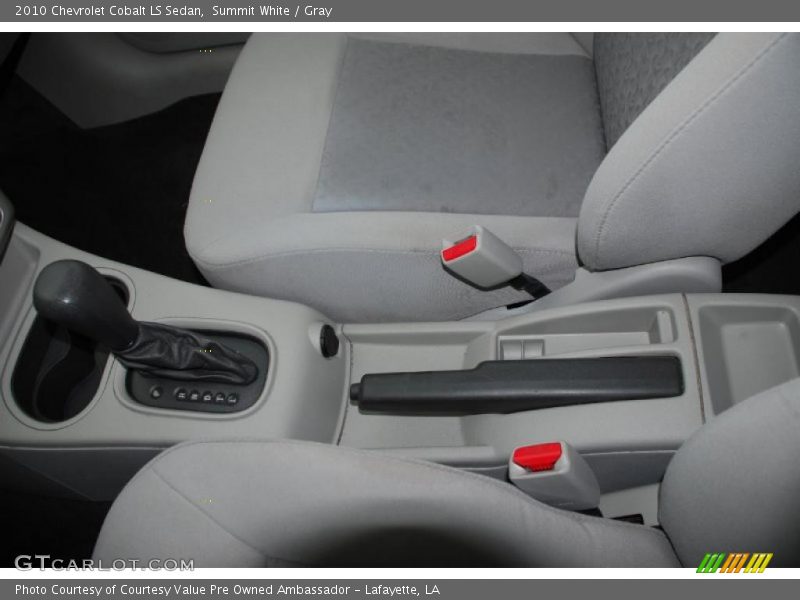 Summit White / Gray 2010 Chevrolet Cobalt LS Sedan