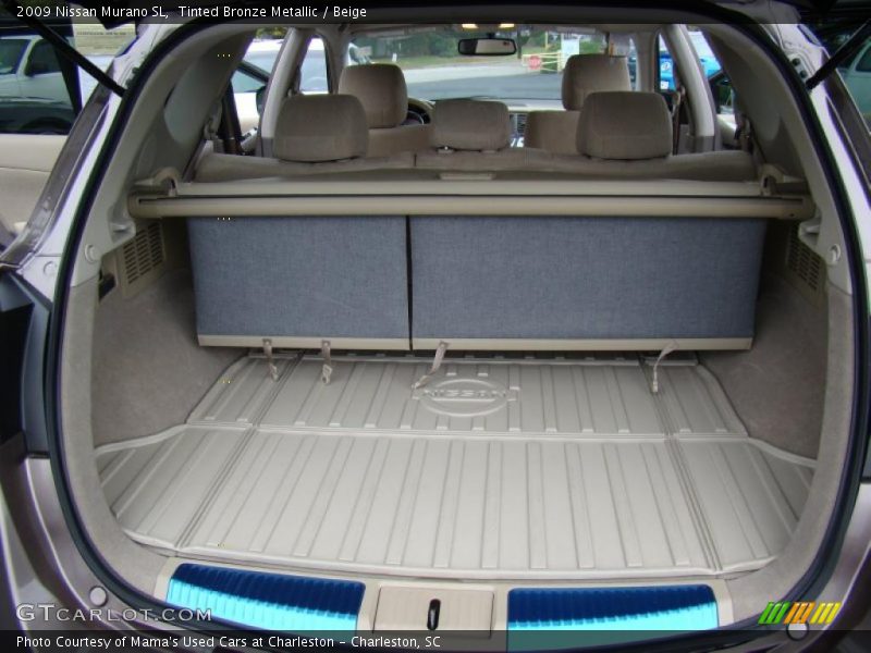 Tinted Bronze Metallic / Beige 2009 Nissan Murano SL