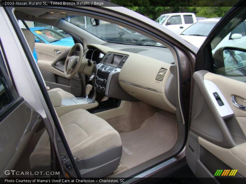 Tinted Bronze Metallic / Beige 2009 Nissan Murano SL