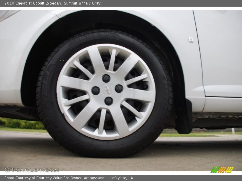 Summit White / Gray 2010 Chevrolet Cobalt LS Sedan