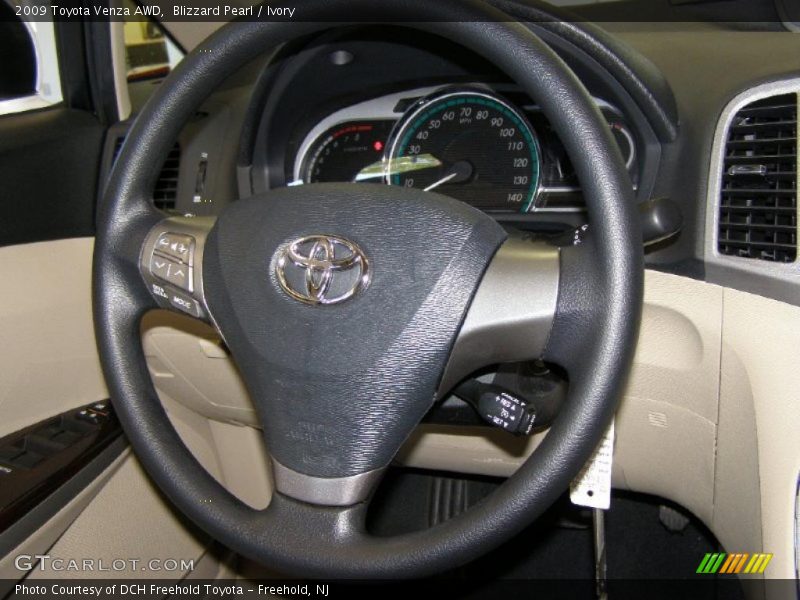 Blizzard Pearl / Ivory 2009 Toyota Venza AWD