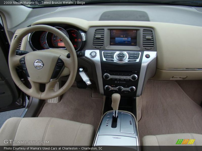 Tinted Bronze Metallic / Beige 2009 Nissan Murano SL