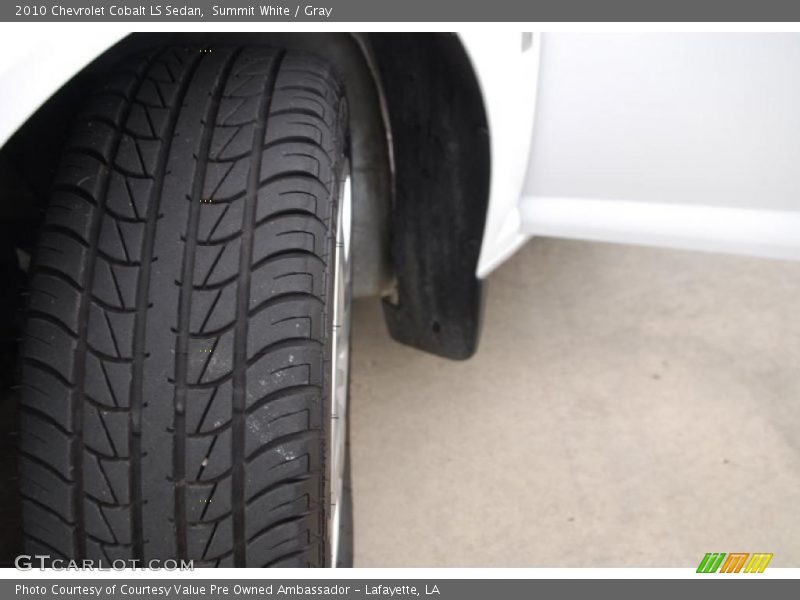 Summit White / Gray 2010 Chevrolet Cobalt LS Sedan