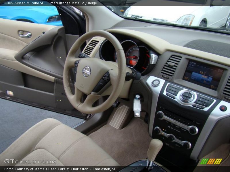 Tinted Bronze Metallic / Beige 2009 Nissan Murano SL