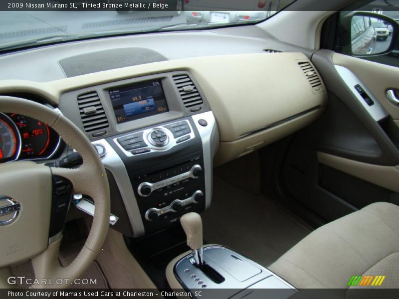 Tinted Bronze Metallic / Beige 2009 Nissan Murano SL