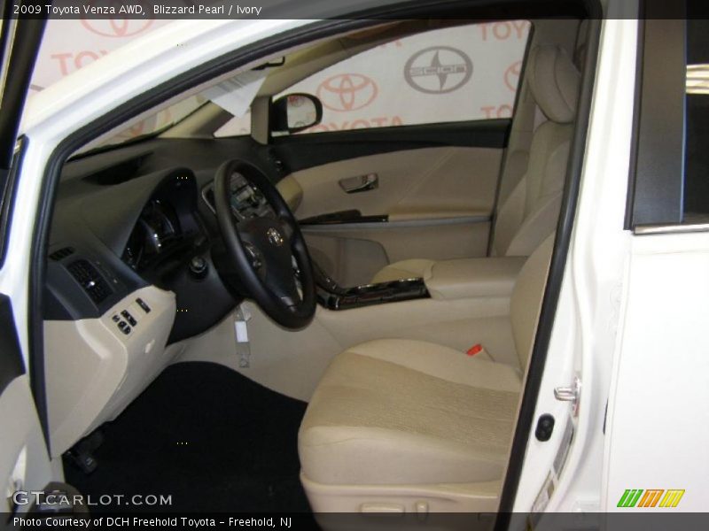 Blizzard Pearl / Ivory 2009 Toyota Venza AWD