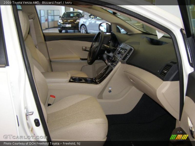 Blizzard Pearl / Ivory 2009 Toyota Venza AWD