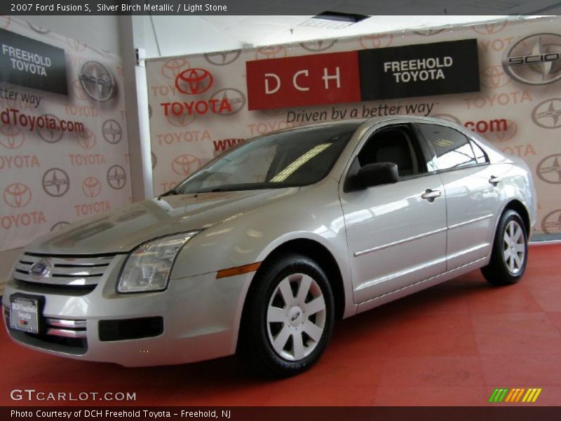 Silver Birch Metallic / Light Stone 2007 Ford Fusion S