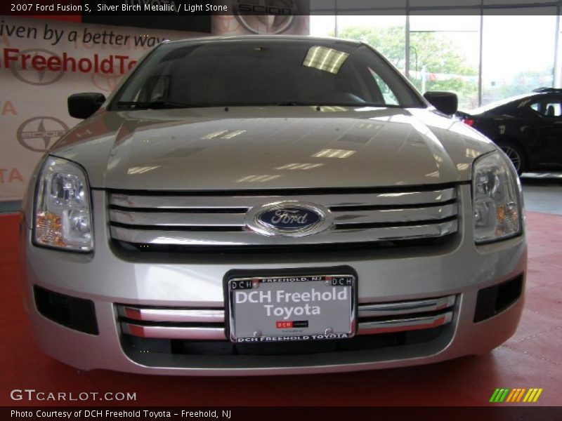 Silver Birch Metallic / Light Stone 2007 Ford Fusion S