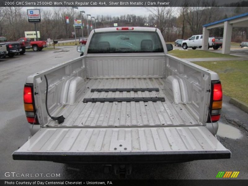 Silver Birch Metallic / Dark Pewter 2006 GMC Sierra 2500HD Work Truck Regular Cab 4x4