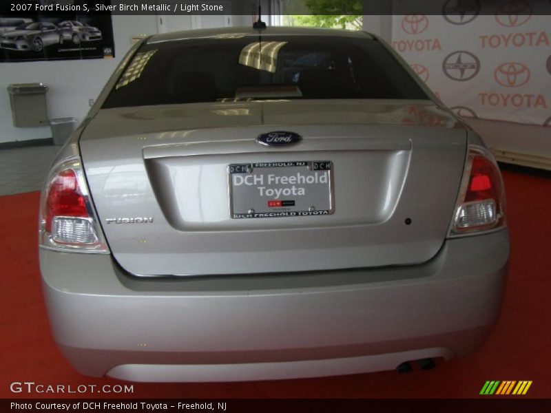 Silver Birch Metallic / Light Stone 2007 Ford Fusion S