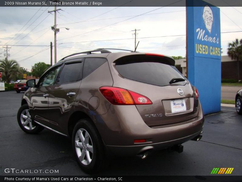 Tinted Bronze Metallic / Beige 2009 Nissan Murano SL