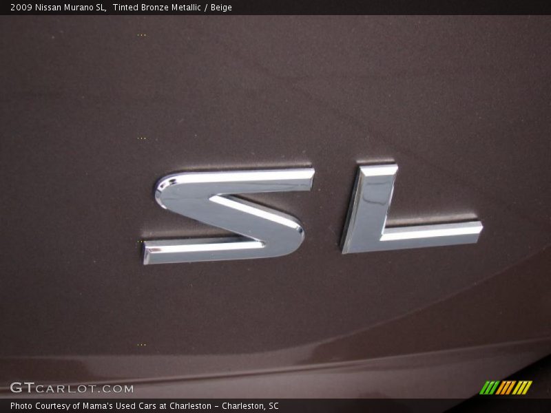 Tinted Bronze Metallic / Beige 2009 Nissan Murano SL