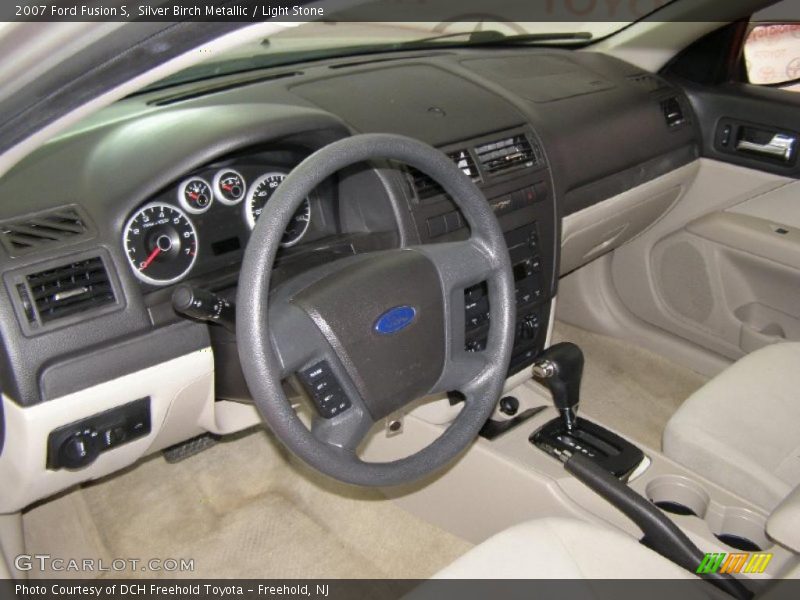 Silver Birch Metallic / Light Stone 2007 Ford Fusion S
