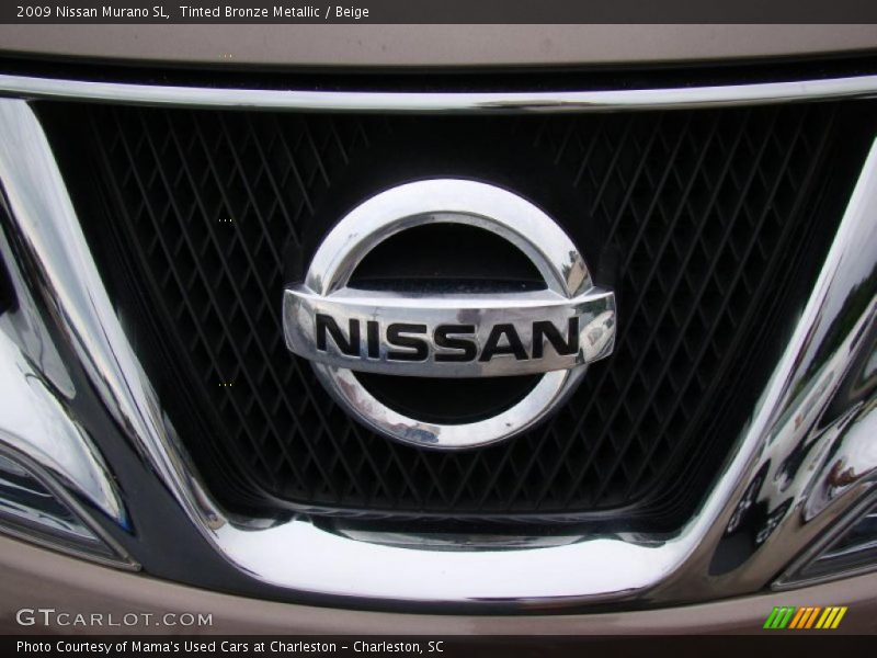 Tinted Bronze Metallic / Beige 2009 Nissan Murano SL