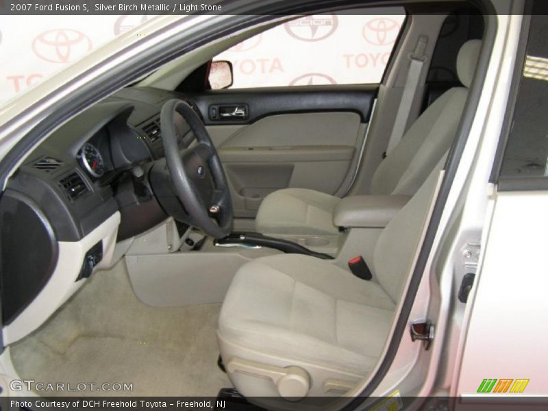 Silver Birch Metallic / Light Stone 2007 Ford Fusion S