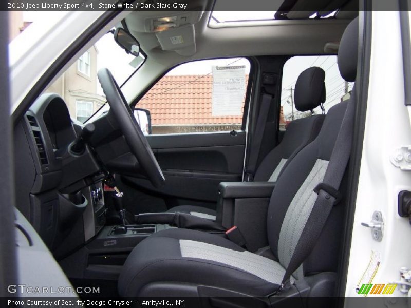 Stone White / Dark Slate Gray 2010 Jeep Liberty Sport 4x4