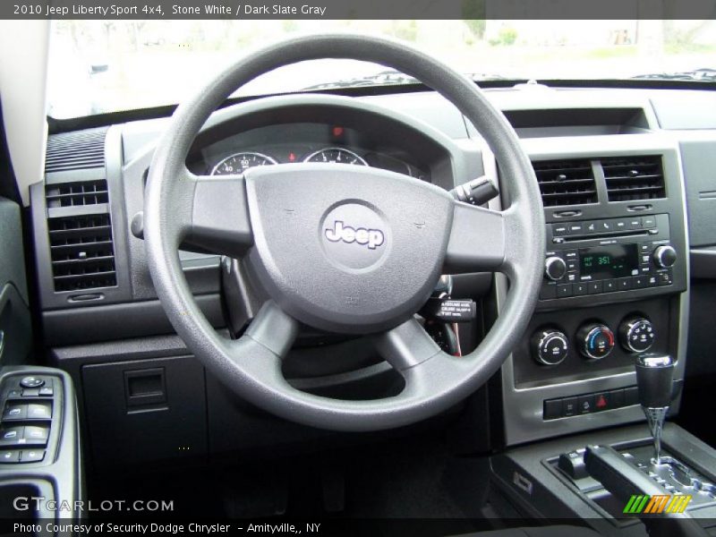 Stone White / Dark Slate Gray 2010 Jeep Liberty Sport 4x4