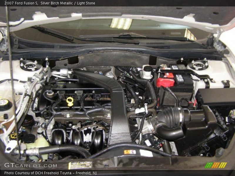 Silver Birch Metallic / Light Stone 2007 Ford Fusion S