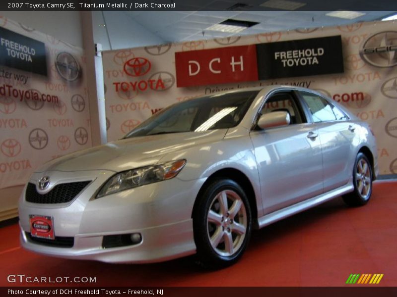 Titanium Metallic / Dark Charcoal 2007 Toyota Camry SE