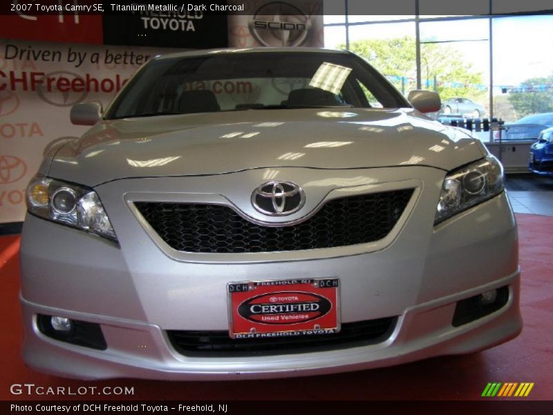 Titanium Metallic / Dark Charcoal 2007 Toyota Camry SE