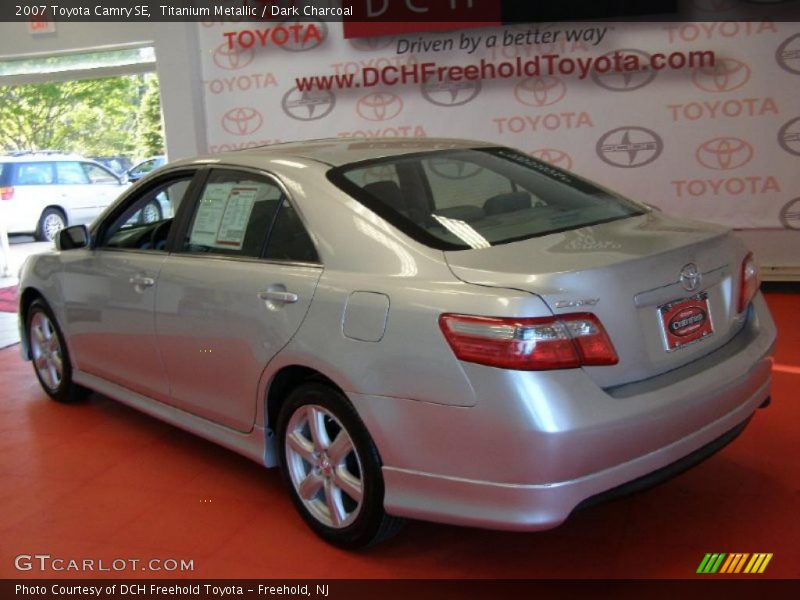 Titanium Metallic / Dark Charcoal 2007 Toyota Camry SE
