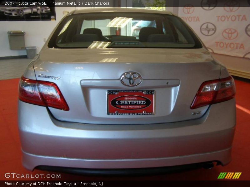 Titanium Metallic / Dark Charcoal 2007 Toyota Camry SE