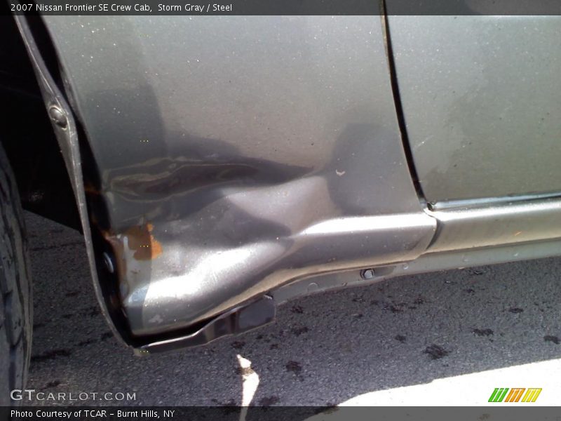 Storm Gray / Steel 2007 Nissan Frontier SE Crew Cab