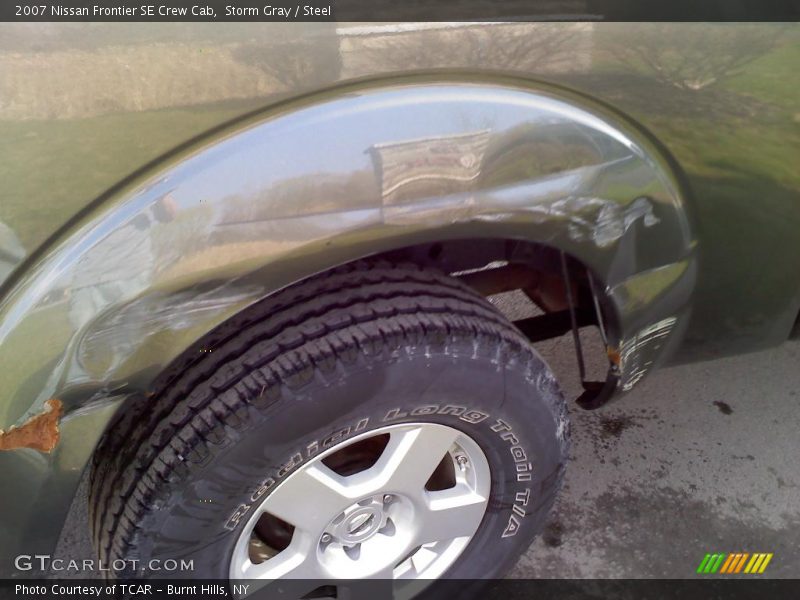 Storm Gray / Steel 2007 Nissan Frontier SE Crew Cab