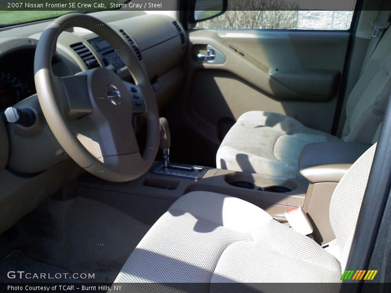 Storm Gray / Steel 2007 Nissan Frontier SE Crew Cab