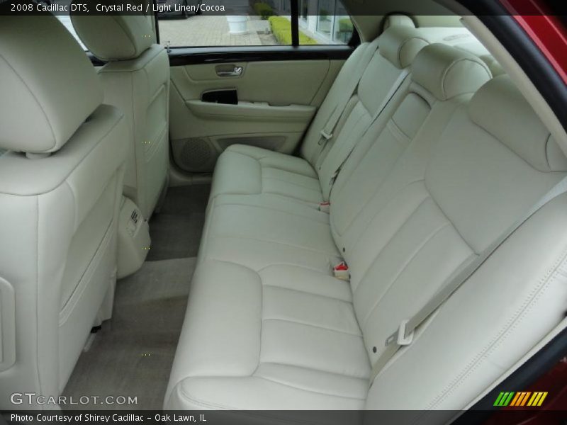 Crystal Red / Light Linen/Cocoa 2008 Cadillac DTS