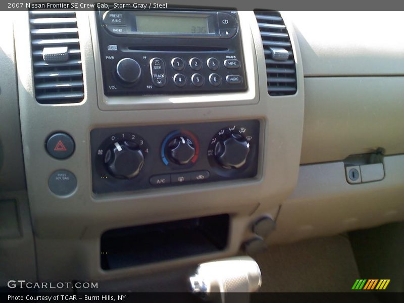 Storm Gray / Steel 2007 Nissan Frontier SE Crew Cab