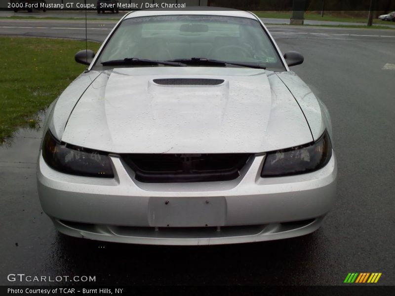 Silver Metallic / Dark Charcoal 2000 Ford Mustang GT Coupe
