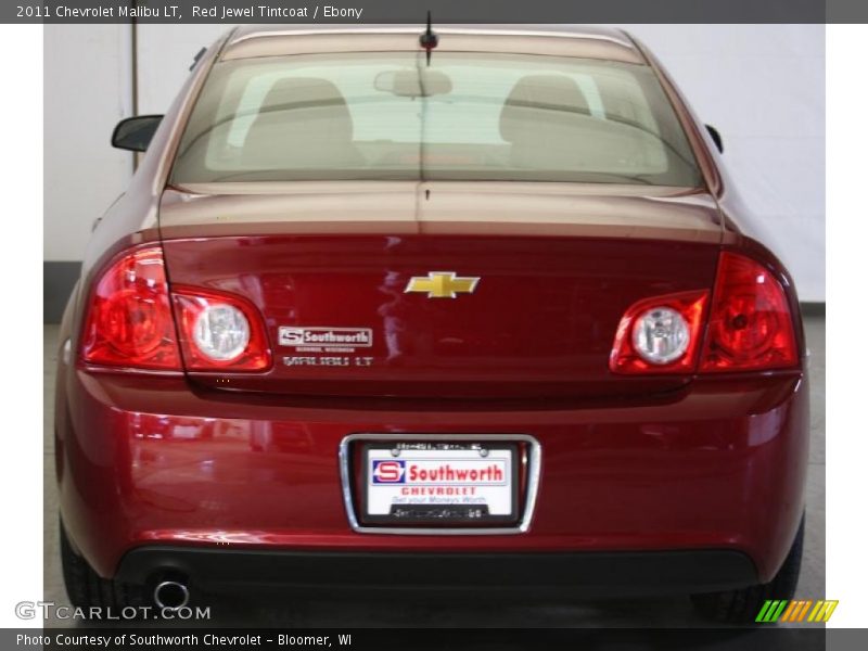 Red Jewel Tintcoat / Ebony 2011 Chevrolet Malibu LT
