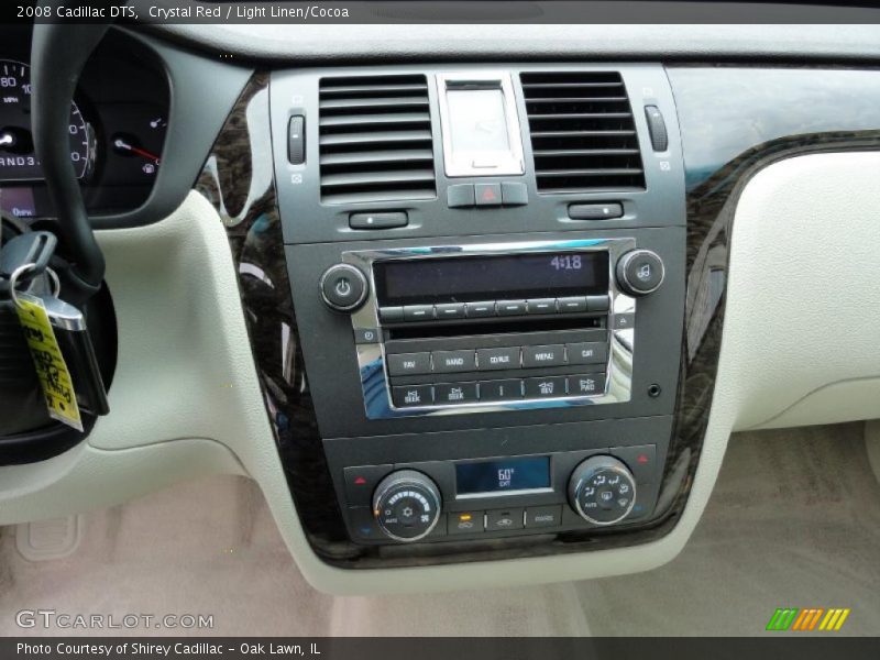 Crystal Red / Light Linen/Cocoa 2008 Cadillac DTS