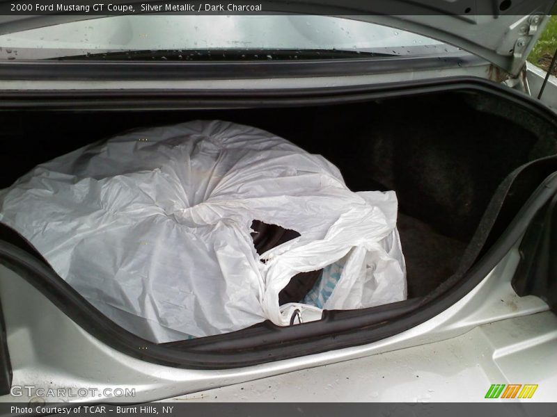 Silver Metallic / Dark Charcoal 2000 Ford Mustang GT Coupe