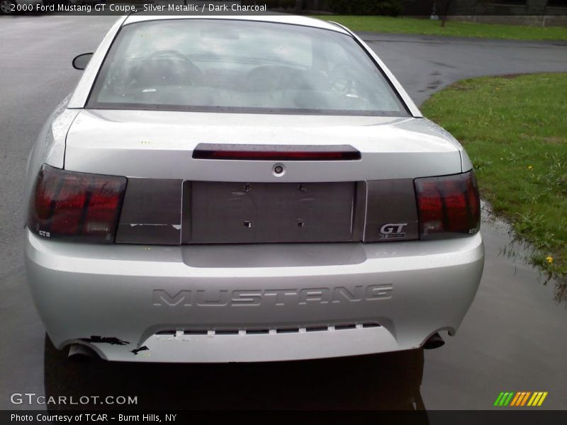 Silver Metallic / Dark Charcoal 2000 Ford Mustang GT Coupe