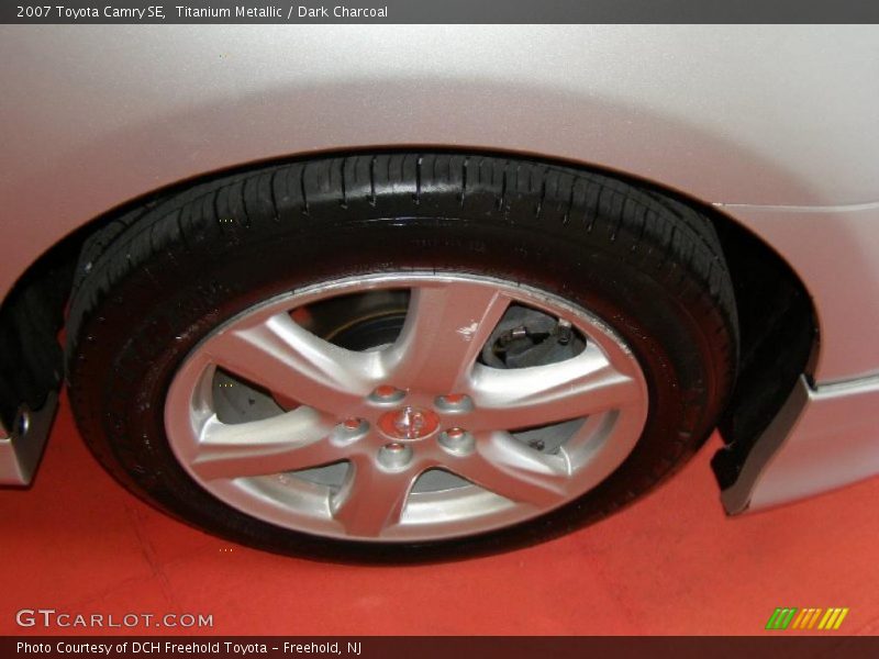 Titanium Metallic / Dark Charcoal 2007 Toyota Camry SE