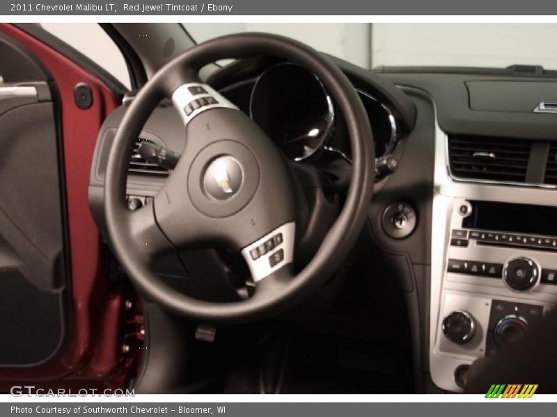 Red Jewel Tintcoat / Ebony 2011 Chevrolet Malibu LT