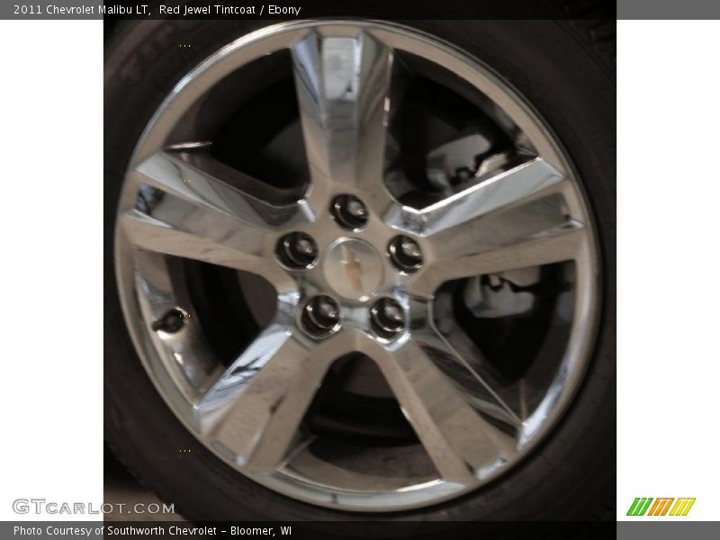 Red Jewel Tintcoat / Ebony 2011 Chevrolet Malibu LT