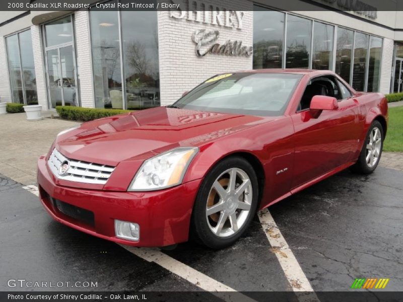 Crystal Red Tintcoat / Ebony 2008 Cadillac XLR Roadster