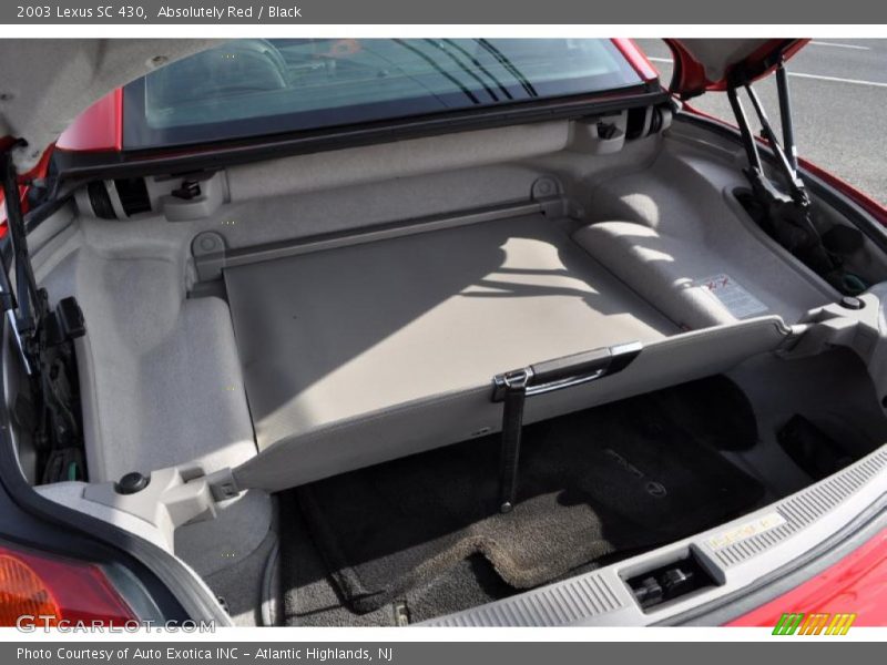  2003 SC 430 Trunk