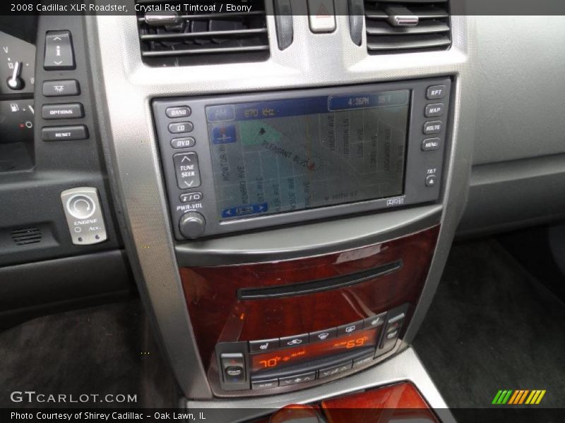 Navigation of 2008 XLR Roadster