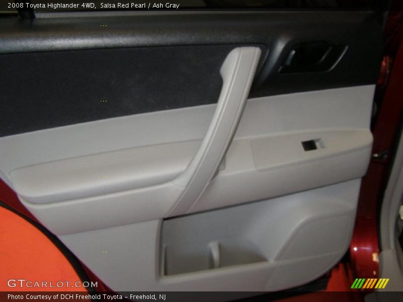 Salsa Red Pearl / Ash Gray 2008 Toyota Highlander 4WD