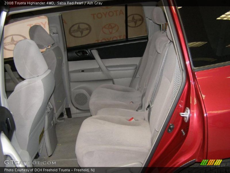 Salsa Red Pearl / Ash Gray 2008 Toyota Highlander 4WD