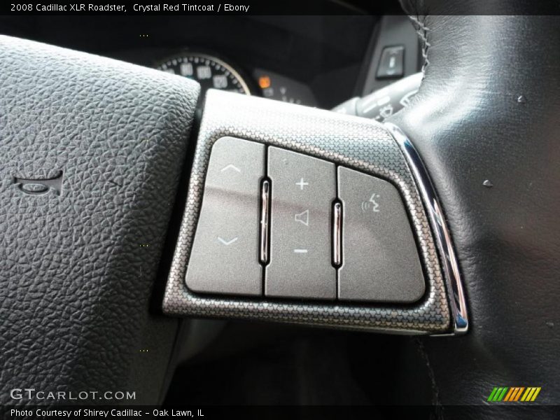 Controls of 2008 XLR Roadster