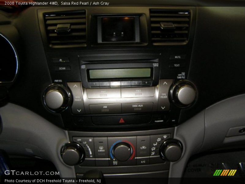 Salsa Red Pearl / Ash Gray 2008 Toyota Highlander 4WD